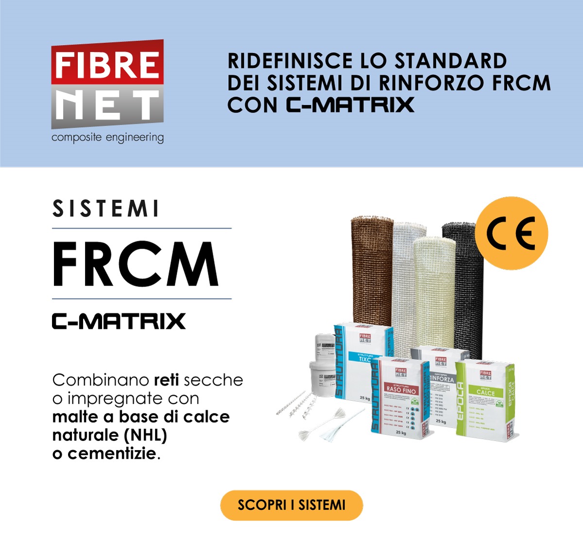C-MATRIX: il sistema FRCM per il rinforzo strutturale di murature e calcestruzzo