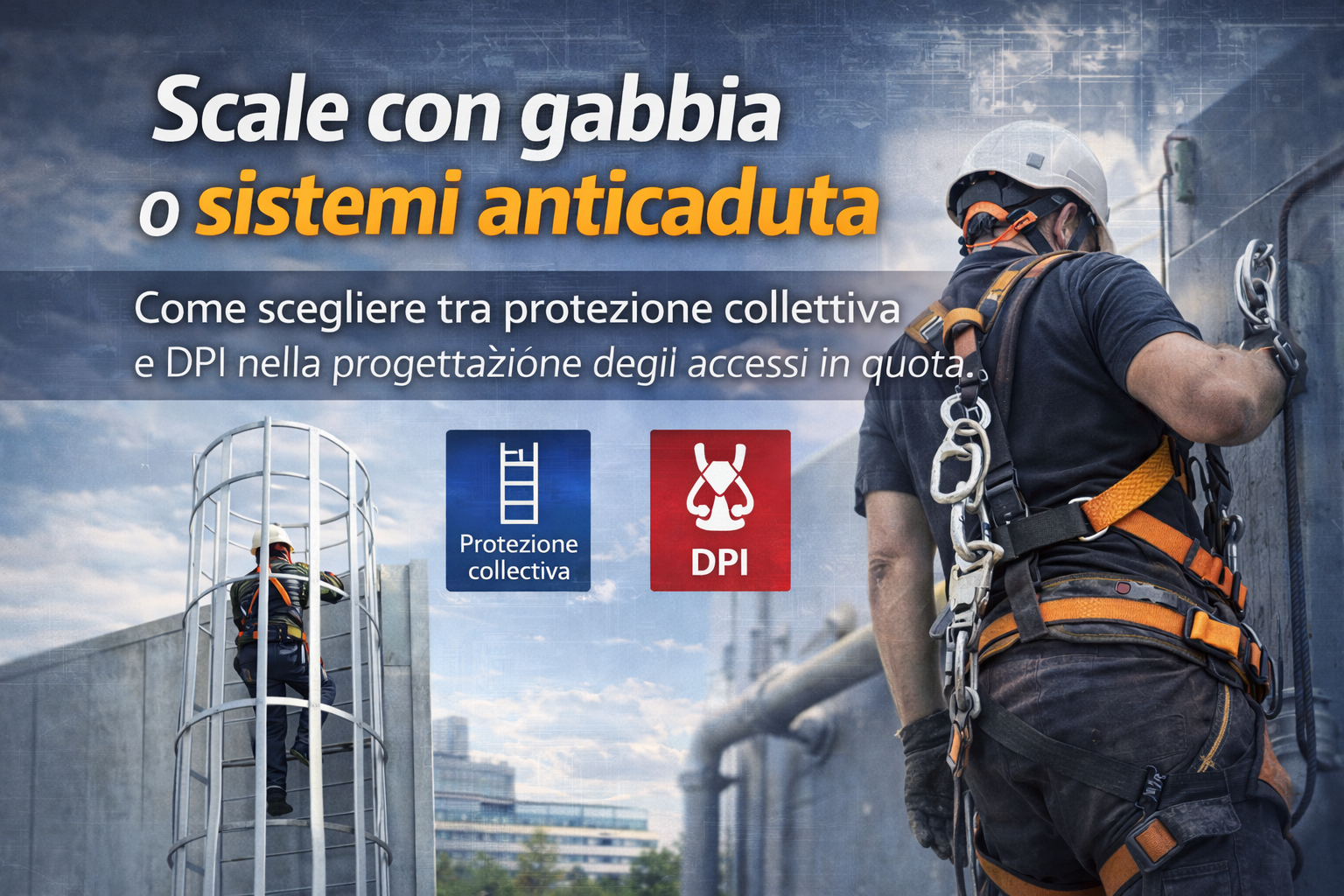 Gabbia o linea vita/DPI? Come motivare la scelta nel DVR e gestirla nel tempo