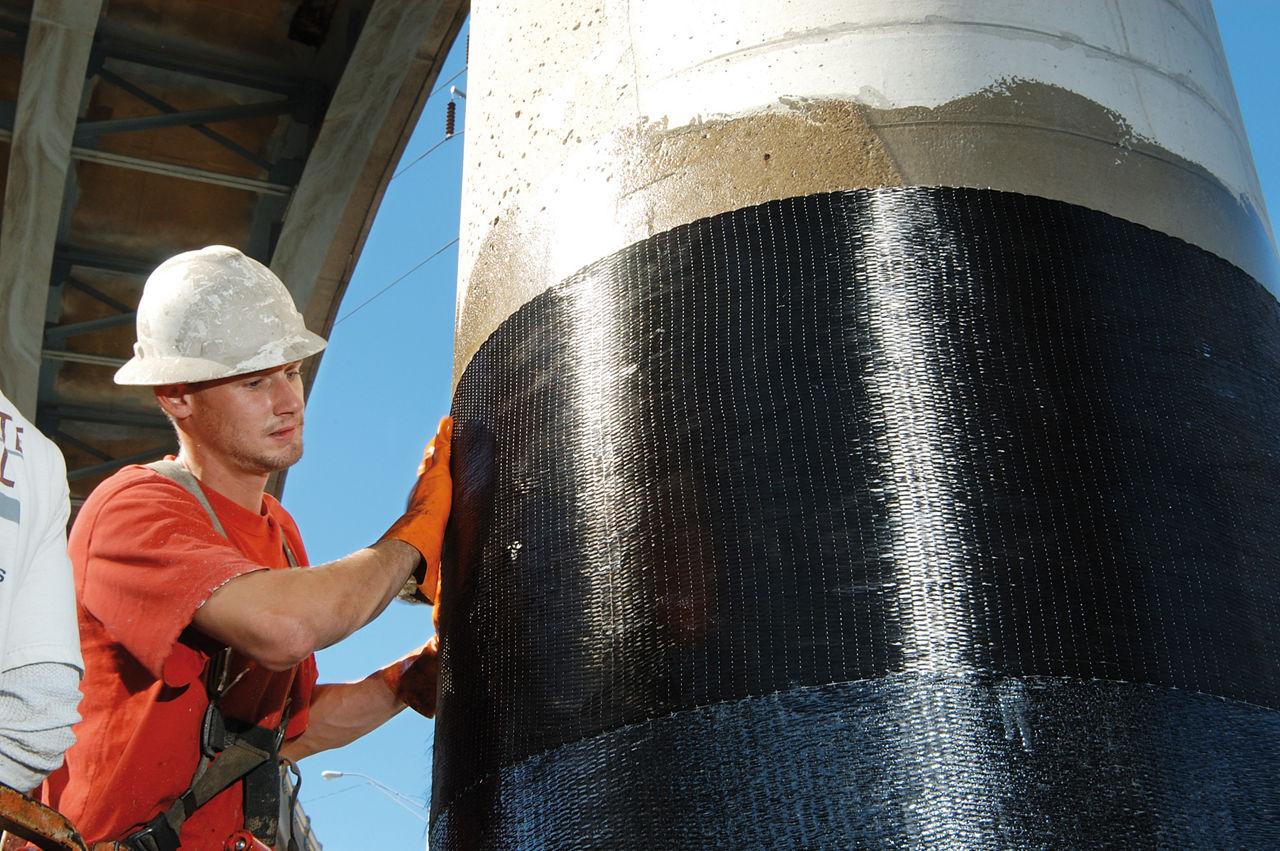 BETONTEX di Fibrenet: il sistema FRP in fibra di carbonio per il rinforzo di pilastri, travi e murature